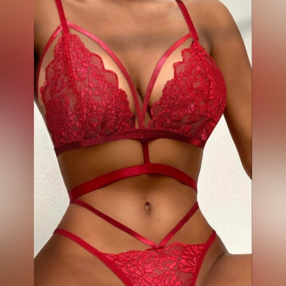 Floral Lace Lingerie